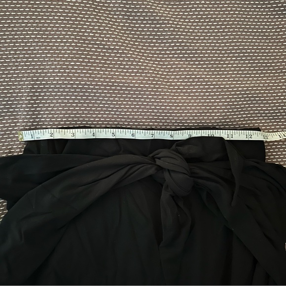 Black babaton sarong wrap skirt - Picture 5 of 5